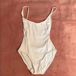 Sexy White One-Piece